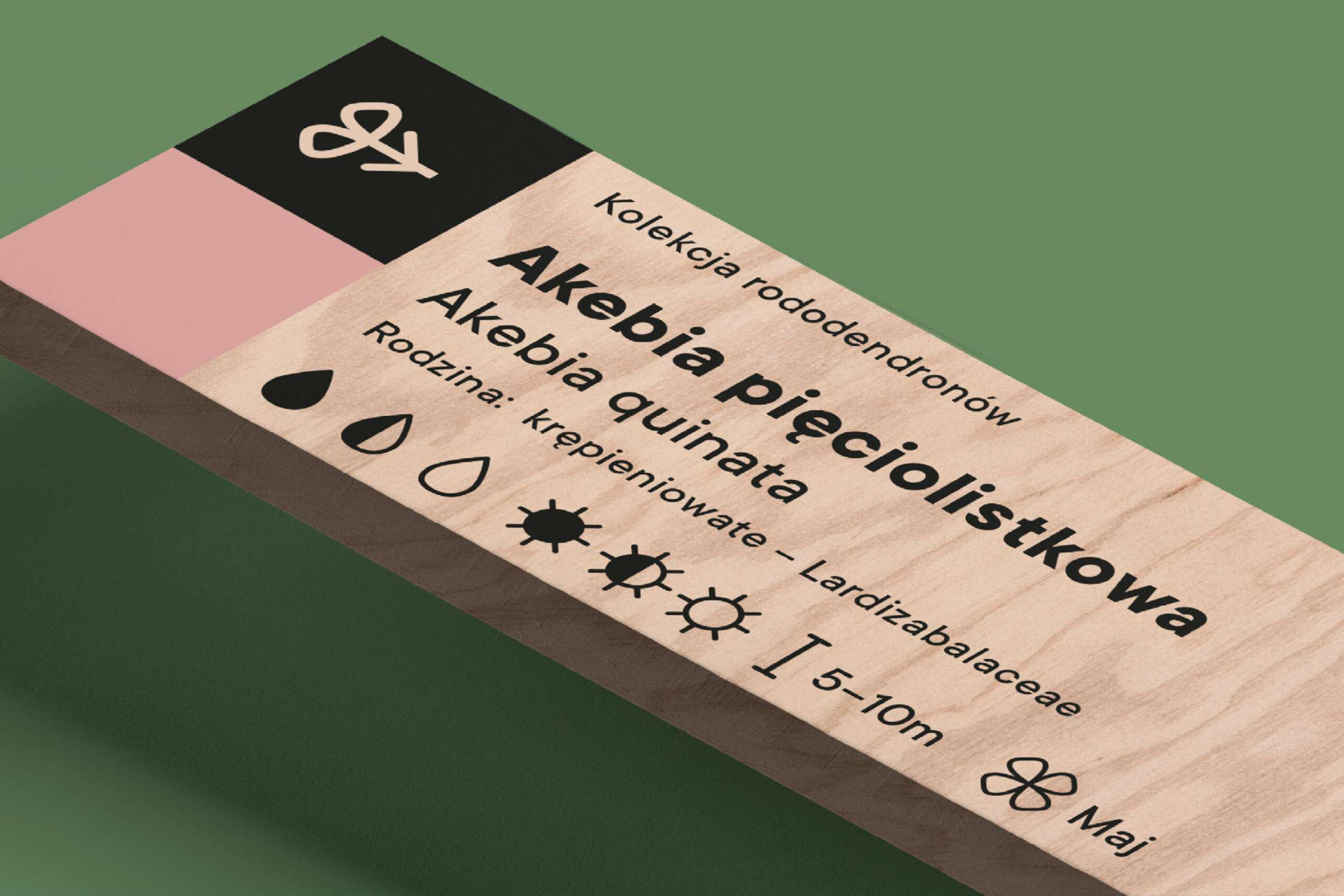 Značení, které provede návštěvníka zahradou